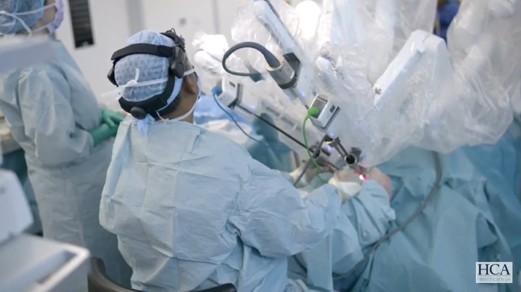 da vinci robot surgery
